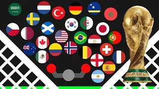 Thumbnail: 2026 FIFA World Cup Marble Race in Algodoo
