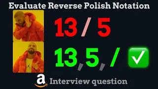 Thumbnail: Evaluate Reverse Polish Notation - Leetcode 150 - Java