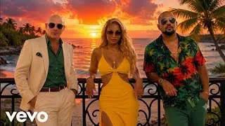 Thumbnail: Sean Paul x Shakira x Pitbull - FUEGO DE LA ISLA (Official Lyric Video)