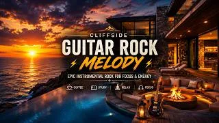 Thumbnail: Cliffside Guitar Rock 🔥 Epic Instrumental Rock Melody for Focus, Energy & Sunset Vibes