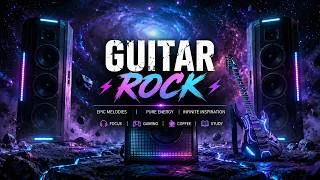 Thumbnail: Galactic Rock Guitar 🚀 Epic Instrumental Rock for Focus, Gaming & Infinite Energy