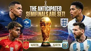Thumbnail: The World Cup Semi-Finals Are Set! Can France, Spain, England or Argentina Lift the Trophy