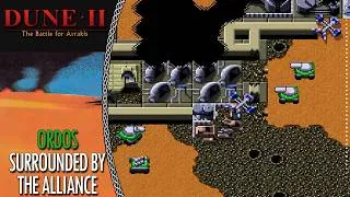 Thumbnail: Encircled By Atreides & Harkonnen Alliance | Dune II: Battle For Arrakis | Ordos