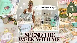 Thumbnail: Preparing for a Vendor Event | Small Business Vlog, Admin Day & Women's Wellness Brunch