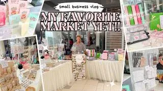 Thumbnail: Small Business Owner Vlog | Christian Market Prep, Booth Setup & Reflections