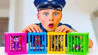 Thumbnail: Ali and Super heroes escape story