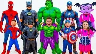 Thumbnail: Ali Learns Super Skills | Superhero Team Challenge | Fun Adventures for Kids