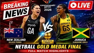 Thumbnail: 🏆 New Zealand vs Jamaica | Gold Medal Final Highlights | Commonwealth Games 2026