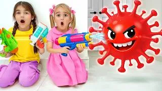 Thumbnail: Alice Kids raconte une histoire sur les microbes  Restez en bonne santé et lavez vous les mains