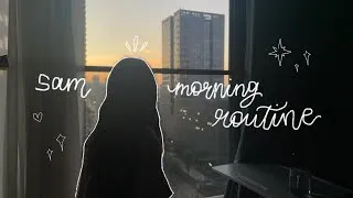 Thumbnail: 5am china morning routine ~ sunrise, skincare & makeup routine, random tips, what's in my bag