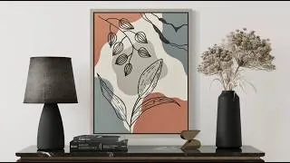 Thumbnail:  Boho Style Art Technique  for Interior Art Lovers #bohoart  #bohostyle  #bohochic #bohostyledecor 