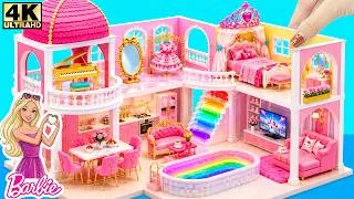 Thumbnail: 💗 Make Beautiful Barbie Princess House with Rainbow Pool & Elegant Luxury Room 👑 DIY Miniature House