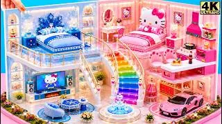 Thumbnail: Make Pink Barbie Miniature House with Hello Kitty's Bedroom, Frozen & Aquarium ❤️DIY Miniature House