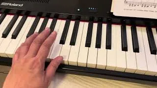 Thumbnail: Mastering the Left Hand: Boogie No. 1 by Gerald Martin | Piano Tutorial (initial grade) #easypiano