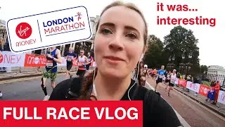 Thumbnail: LONDON MARATHON RACE GOPRO VLOG! | ft honesty and tears!