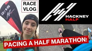 Thumbnail: Pacing at the Hackney Half! | Race Vlog and How To Be A Pacer