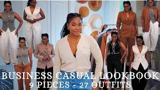 Thumbnail: How I Created 27 Office Looks from Just 9 Pieces || Endless Office Style.