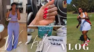 Thumbnail: VLOG || packing for Essence Fest, one CHIC bookclub, lounging by the pool, summer nail color