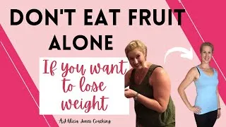Thumbnail: Weight Loss MISTAKES for MOMS: Don't Eat Fruit This Way🍒🍏🫐When Losing Weight!