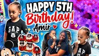 Thumbnail: Amir's 5th Birthday Vlog 🥳 Mickey Mouse Theme