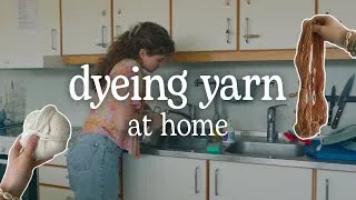 Thumbnail: dyeing yarn with natural dye at home
