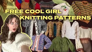 Thumbnail: 10 FREE knitting patterns for broke cool girls