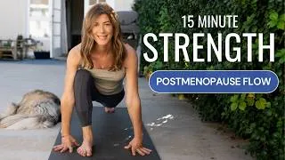 Thumbnail: 15-Minute Postmenopause Yoga | Build Strength & Stability