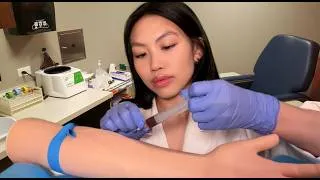 Thumbnail: ASMR phlebotomist draws yours blood (roleplay, soft spoken)