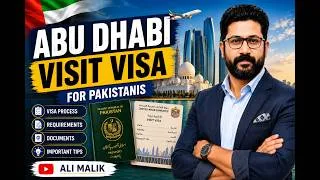 Thumbnail: Abu Dhabi Visit Visa for Pakistanis | Complete Guide