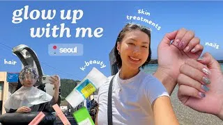 Thumbnail: GLOW UP in Seoul | Getting Beauty Treatments in South Korea Vlog 🇰🇷✨ microneedling, nails, haircut +