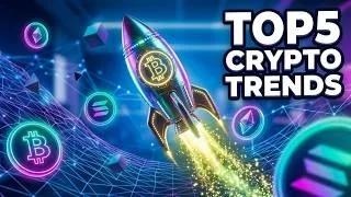 Thumbnail: Top 5 trending Cryptocurrencies Right Now 🚀 The Next Big Crypto Opportunities Revealed 2026