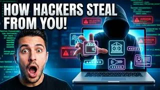 Thumbnail: How Hackers Actually Steal Your Money, Data, and Identity (And How to Stop Them!) | 2026