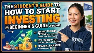 Thumbnail: How to start investing beginners guide || Passive income ideas for  students || 2026