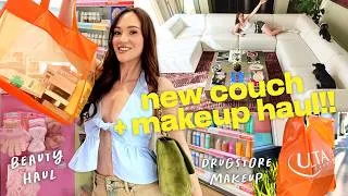 Thumbnail: DRUGSTORE MAKEUP HAUL + NEW COUCH!!! 💄💕