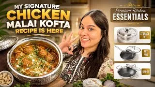 Thumbnail: Finally Chicken Malai Kofta Recipe Is Here 😍 | ALISHA SAIFI | 