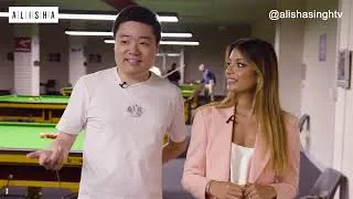 Thumbnail: Ding Junhui Snooker Academy Tour with Alisha Singh