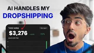 Thumbnail: I Let AI Run My Dropshipping Business for 7 Days (Results)