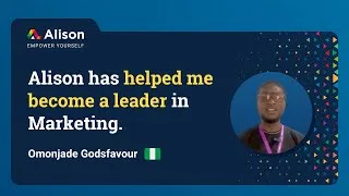 Thumbnail: From Learner to Marketing Leader | Omonjade’s Alison Success Story | Lagos, Nigeria