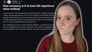 Thumbnail: Do Writers Need to 'Get a Life'?