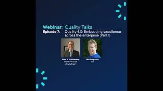Thumbnail: Quality 4.0: Embedding excellence across the enterprise (Part I)