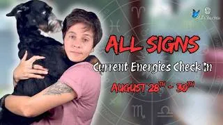 Thumbnail: ALL SIGNS ✨ CURRENT ENERGIES CHECK IN,No Clarification (Weekend, AUGUST 28TH - 30TH)