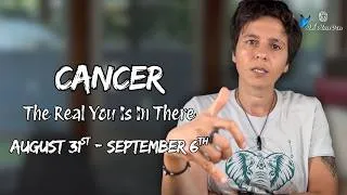 Thumbnail: CANCER ♋︎ - "The Real You Is In There" AUGUST 31ST - SEPTEMBER 6TH | Weekly Reading