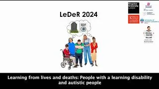Thumbnail: LeDeR Report 2024 Accessible report Long Video