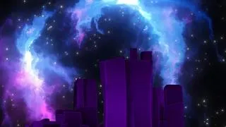 Thumbnail: Desert Night Sky Abstract 4K Background Relaxing Pink Blue Ambient Visual Art