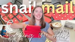 Thumbnail: how i run my bookish mail club ⭐️🕯️💌  | june behind the scenes vlog of my snail mail club 🐚