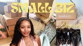 Thumbnail: A Cozy Evening in My Life 🤎 | Unboxing 🕯️📦 | Small Biz Diaries