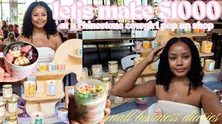 Thumbnail: RHINESTONE COWGIRL POP UP SHOP 🪩✨ vendor market vlog 17 | pop up shop diaries | small business 