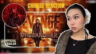 Thumbnail: Dhurandhar： The Revenge Trailer Chinese Reaction！🔥Ranveer Singh｜Foreigner Reaction