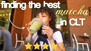 Thumbnail: trying to find the BEST matcha in charlotte, nc