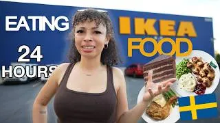 Thumbnail: only eating IKEA food for 24 hours ...